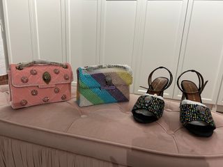 Lote 2 Bolsos y un par Zapatos Kurt Geiger