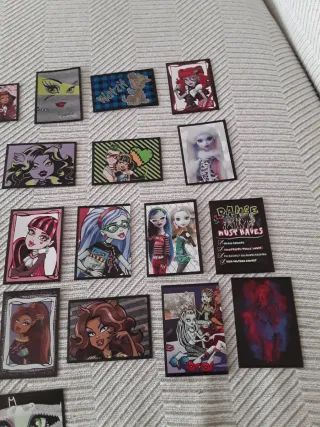 Lote de cromos Monster High Panini