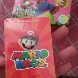 5 scatolette latta carte  Mario Bros