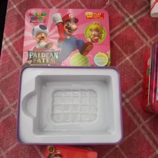 5 scatolette latta carte  Mario Bros