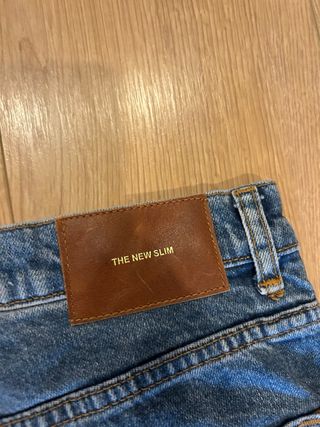 Vaqueros Zara Talla 34 Rasgados