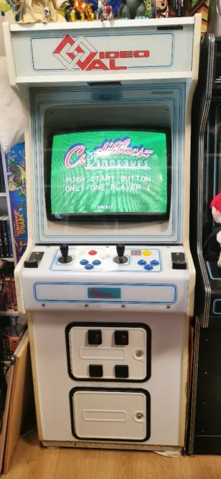 Máquina Recreativa Arcade Vídeoval Blanca