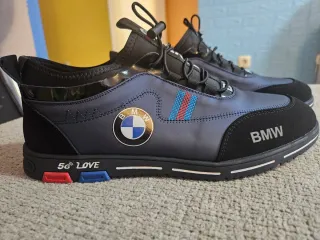 Zapatillas BMW Talla 44 Negras y Azules