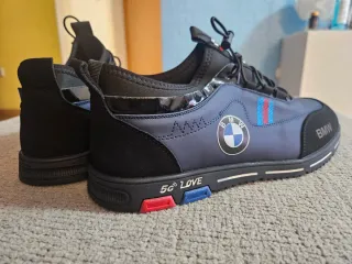 Zapatillas BMW Talla 44 Negras y Azules