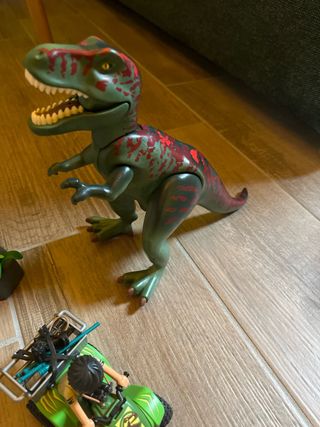 Playmobil Dinosauro, Veicolo e Albero