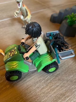 Playmobil Dinosauro, Veicolo e Albero