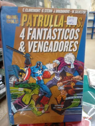 Marvel gold patrulla x vs vengadores y 4F-Panini