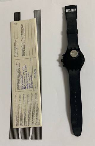 Orologio Swatch Chrono SCB110 Moon Shadow