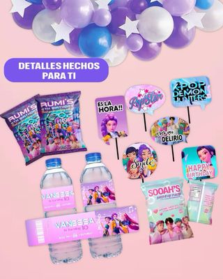 Mesa de chuches Kpop