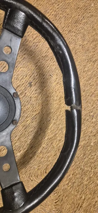 Volante + Adaptador Land Rover Defender TD5