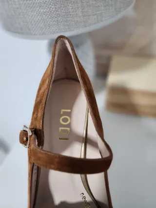 Sandalias Marrones Plataforma Tacón