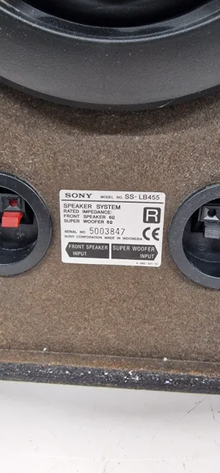 Altavoces Sony SS-LB455 Doble Vía Subgrave
