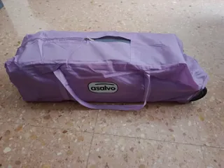 Cuna de viaje Asalvo Baby morada