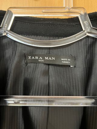 Americana negra Zara