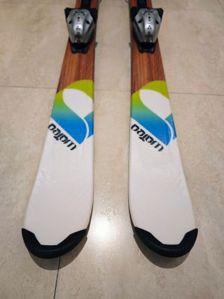 Esquís Fischer Watea junior 120 cm + palos