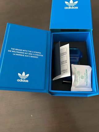 Reloj Adidas Digital Azul Transparente