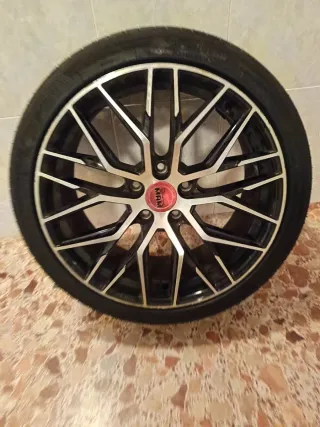 Llantas MAM RS R19 5x115 Deportivo Plata/Negro