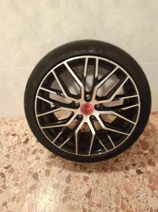 Llantas MAM RS R19 5x115 Deportivo Plata/Negro