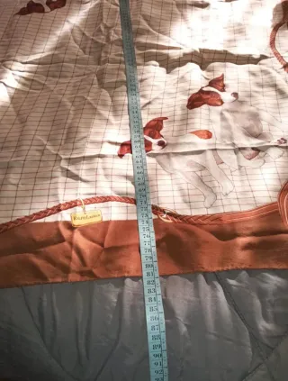 Foulard fantasia cavalli e briglie