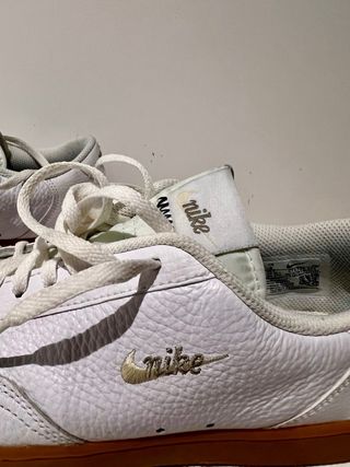 Zapatillas Nike Court Vintage Premium Blancas Goma