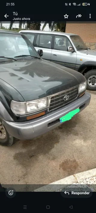 Toyota lancruiser FZj 80  todoterreno  1995