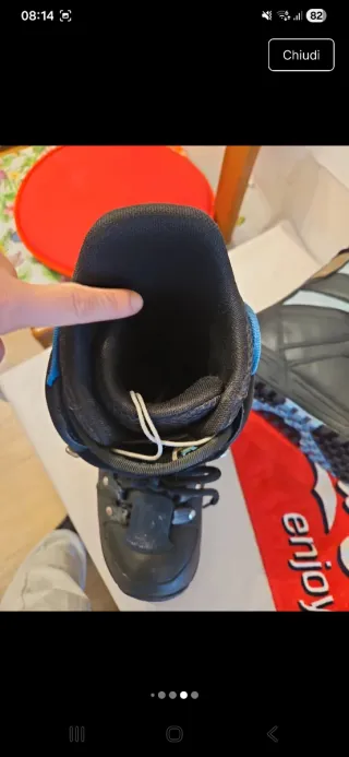 Scarponi Snowboard Burton 40.5