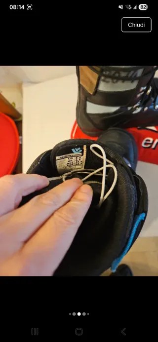 Scarponi Snowboard Burton 40.5