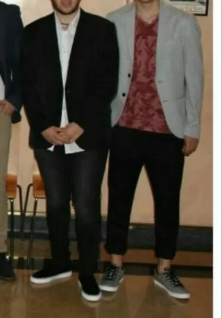 Americana Zara Hombre Gris