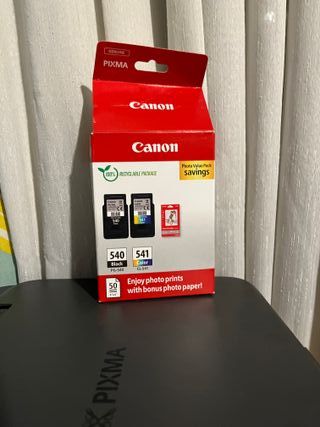 Cartuchos Canon PG-540 y CL-541 Nuevos