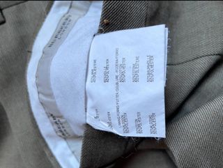 Pantalón Burberry London Pinzas Beige Vintage