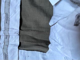 Pantalón Burberry London Pinzas Beige Vintage