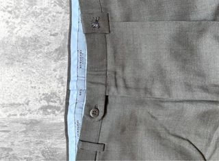 Pantalón Burberry London Pinzas Beige Vintage
