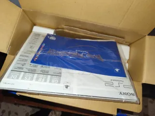 Consola PlayStation 2 PS2 Caja Azul Sony