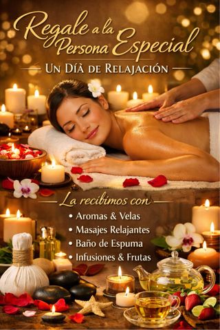 Regala un dia de relajación a la persona especial