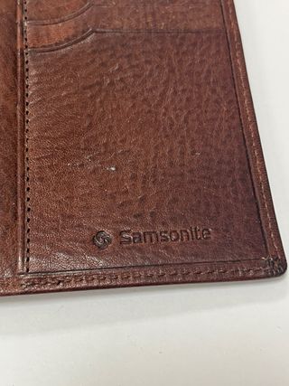 Portafoglio Samsonite Marrone Pelle