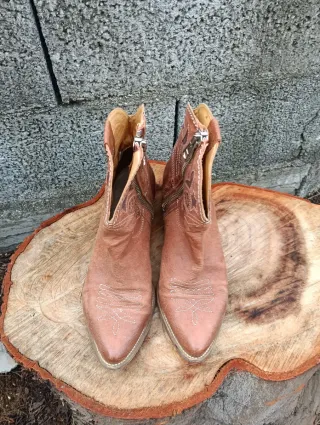 Stivali Camperos Vintage Marroni