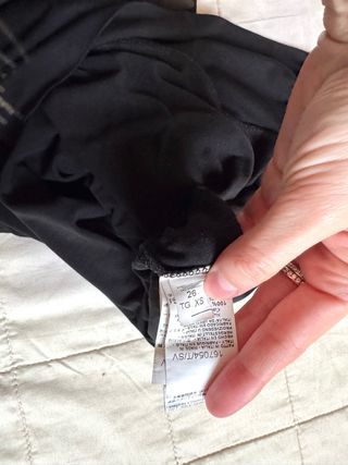 Vestito nero corto di Rinascimento