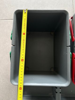 Set di 2 bidoni della spazzatura da 12L ciascuno