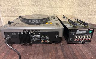 Pioneer CDJ-800 + Mixer Noiz Alert 260