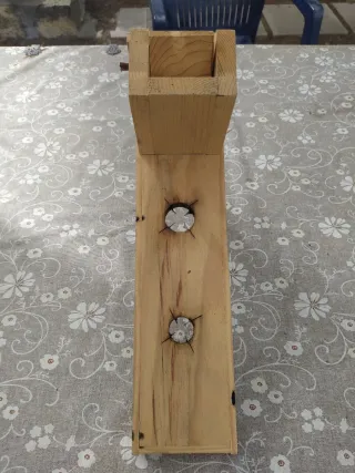 Cortador y prensador de olivas