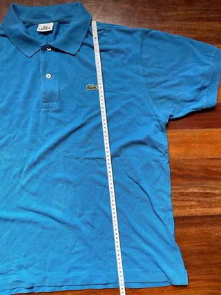 Polo Lacoste Original Azul Celeste Talla 6 (XL) Ol