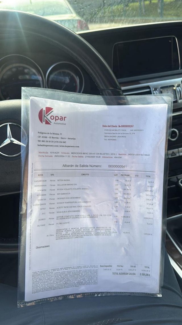 Mercedes-Benz Clase E 2015