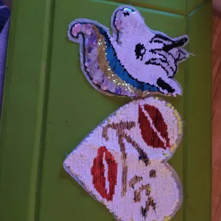 Parches Lentejuelas Reversibles