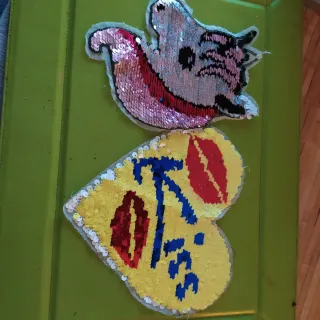 Parches Lentejuelas Reversibles