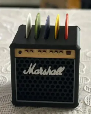Soporte Púas Guitarra Estilo Marshall