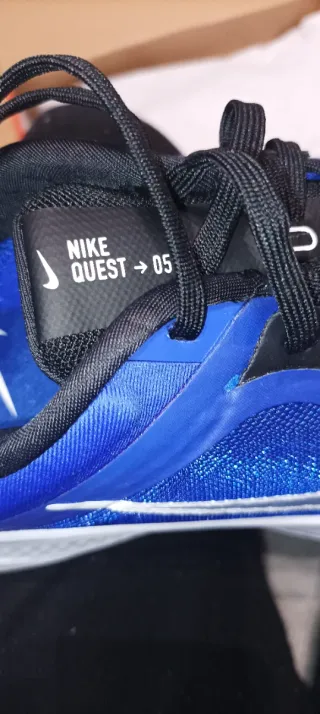 Zapatillas Nike Running Azul y Blanco