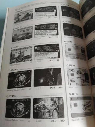 Catalogo Carte Telefoniche Tedesche '94/'95
