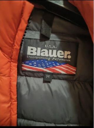 Piumino Blauer donna arancione
