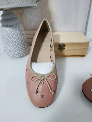 Bailarinas de piel Tallas : 37,38,39,40,41