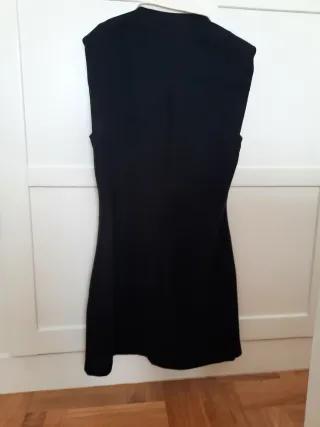 Vestido Zara Talla S Negro/beis a estrenar